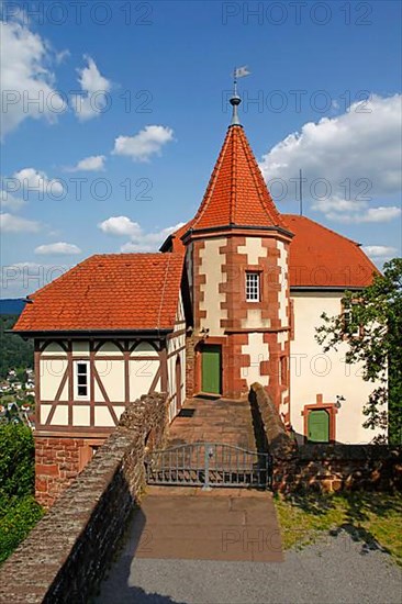 Commandant's house on the grounds of the outer castle