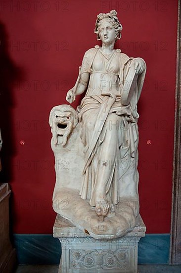 Statue of the Muse Thalia