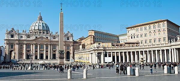 St. Peter's Square with St. Peter's Basilica