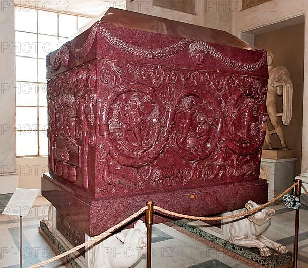 Porphyry Sarcophagus of Constantina