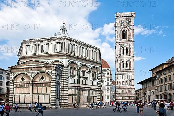 Baptistery and steeple of Duomo