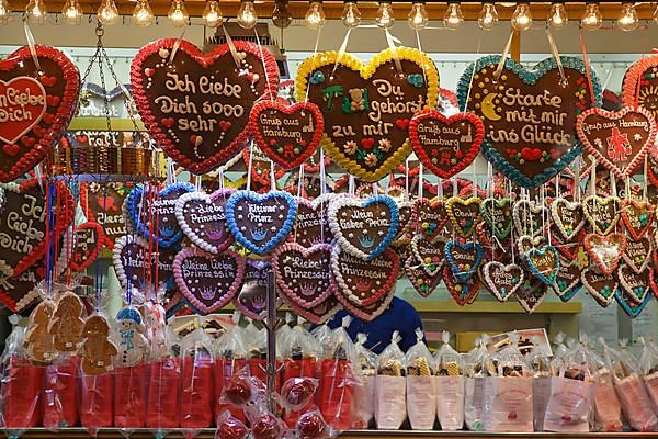 Gingerbread hearts