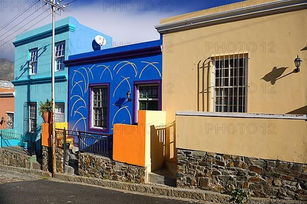 Coloured houses in Bo Kaap