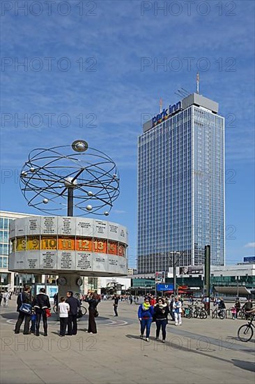 World Time Clock and Park Inn Hotel