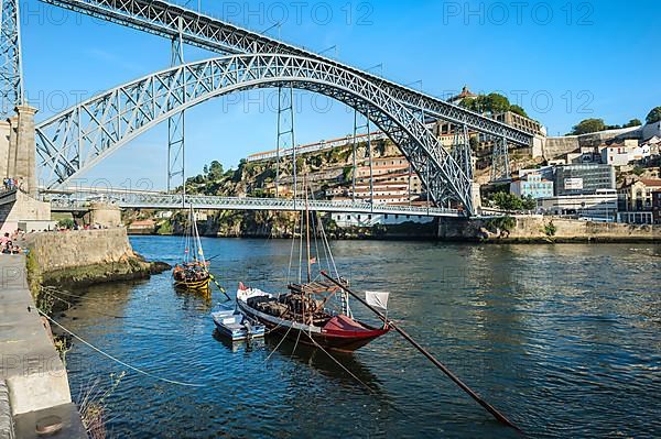 Ponte Dom Luis I Bridge over the Douro River
