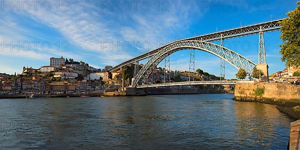 Ponte Dom Luis I Bridge over the Douro River