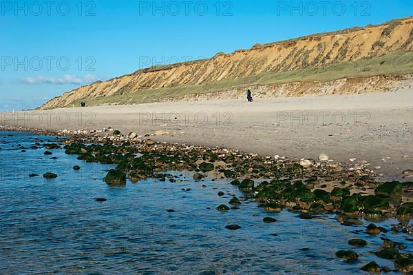 Beach at the Red Cliff near Kampen