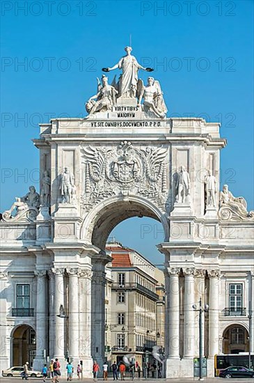 Augusta Triumphal Arch Street