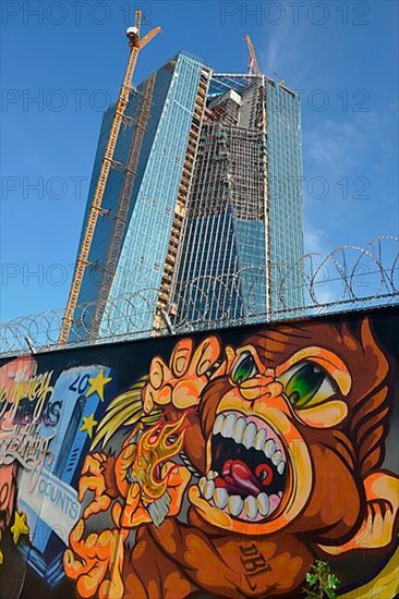 New European Central Bank ECB building