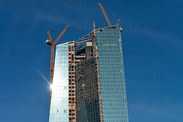 New European Central Bank ECB building