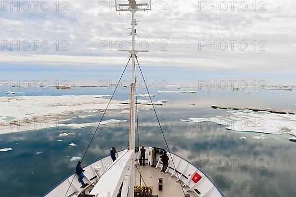 Boat in the Chukchi Sea