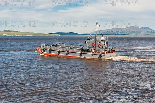 Ferry in the port of Anadyr