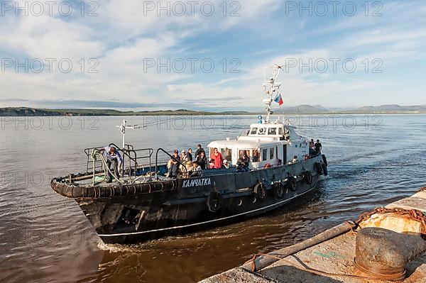 Ferry in the port of Anadyr