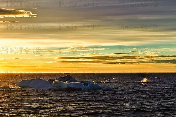 Chukchi Lake at Sunset