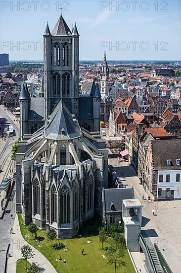 View over Saint Nicholas Church