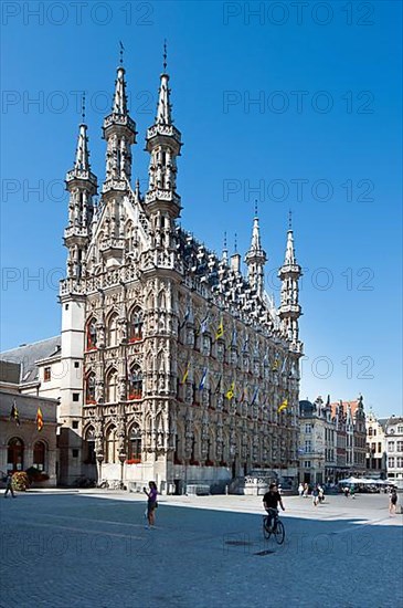 The Gothic Town Hall on the Grote Markt