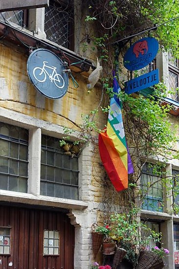 Tavern 't Velootje at the Patershol in Ghent