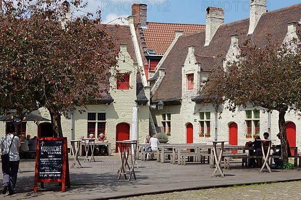 Courtyard of the Museum House of Alijn