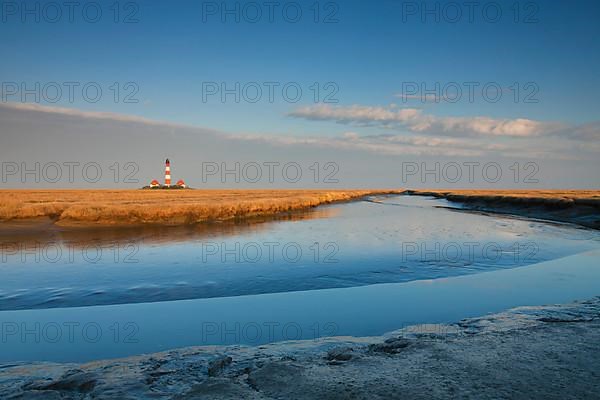 Westerheversand Lighthouse in Westerhever