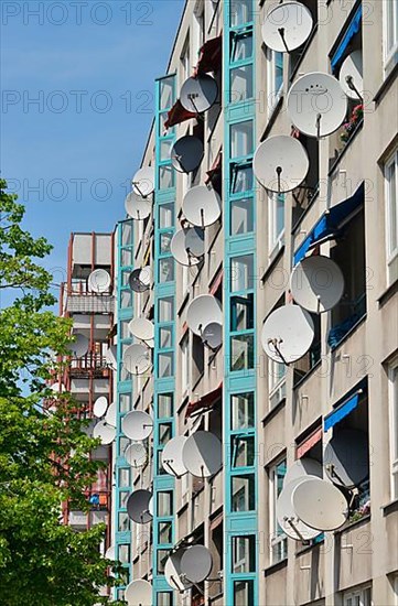 Satellite dishes