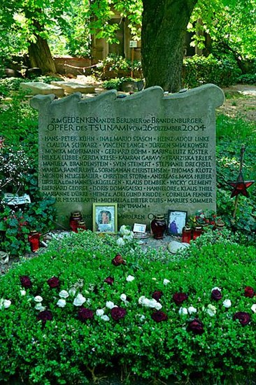 Tsunami Victims Memorial Stone