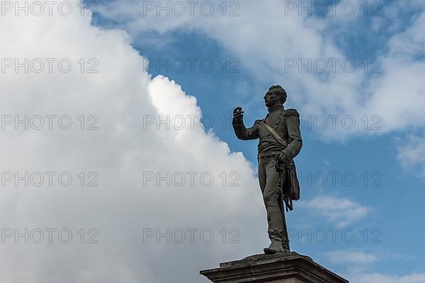 Statue of the Army General Antonio Jose de Sucre