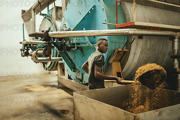 Omaurci S. A. fishmeal factory in Puntiya