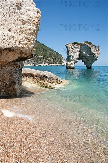 Baia delle Zagare beach in Mattinata