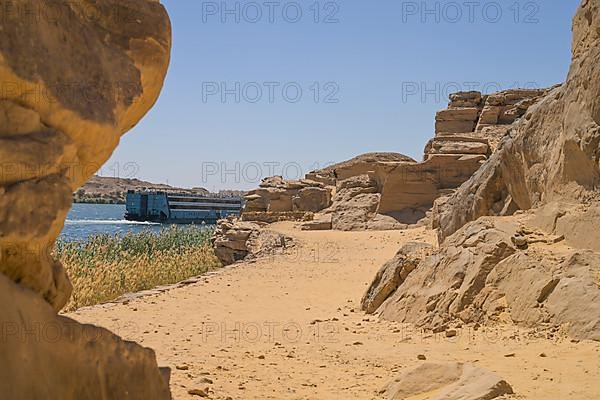 Sandstone quarry Jabal as-Silsila