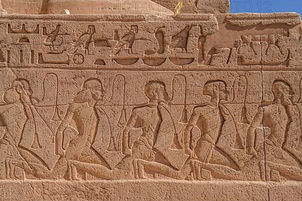 Shackled defeated Hittites