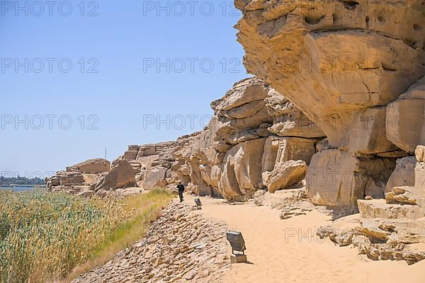 Sandstone quarry Jabal as-Silsila