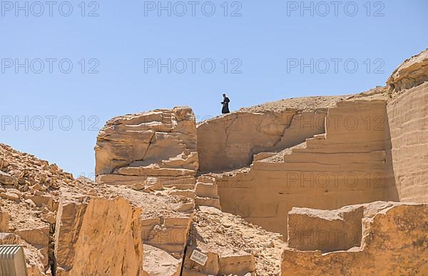 Sandstone quarry Jabal as-Silsila