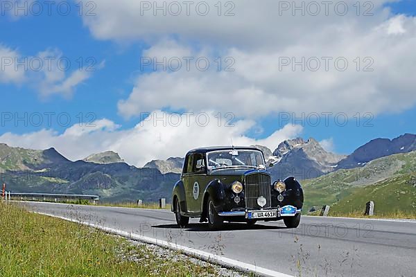 Vintage car rally Silvretta Classic 2022