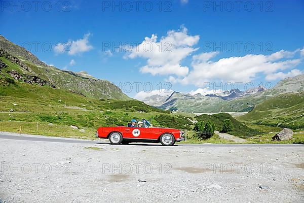 Vintage car rally Silvretta Classic 2022