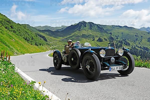 Vintage car rally Silvretta Classic 2022