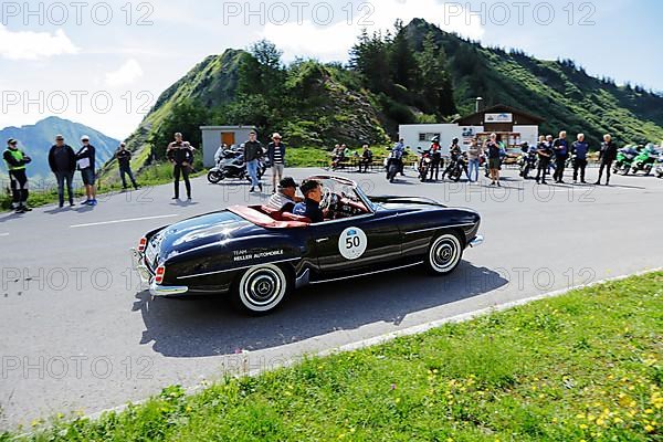 Vintage car rally Silvretta Classic 2022