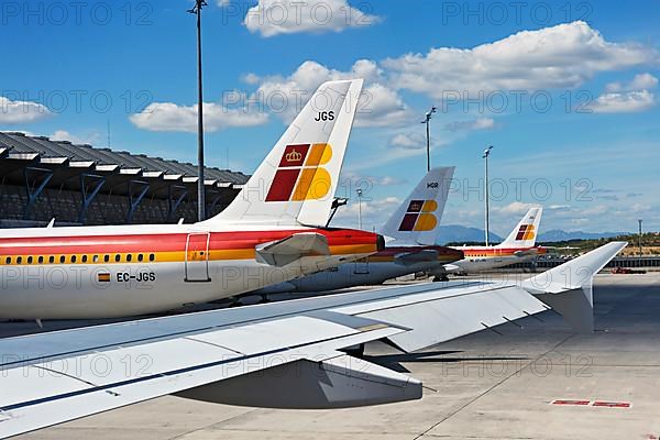 Three Iberia jets
