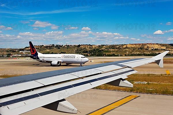 A Brussels Airlines jet