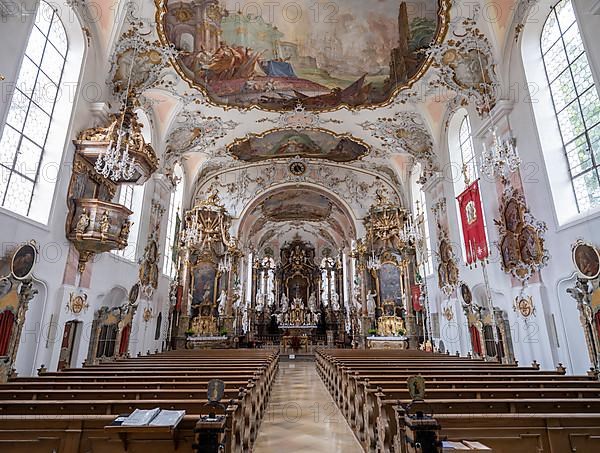 Rococo church of St. Ulrich