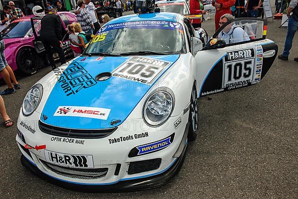 Porsche Cayman R racing car