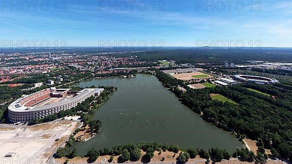 Aerial view of the former Nazi Party Rally Grounds