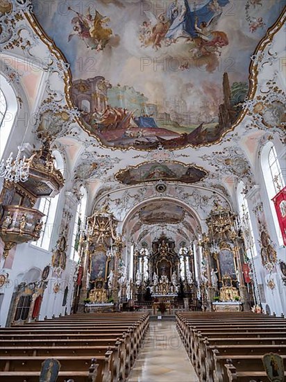 Rococo church of St. Ulrich