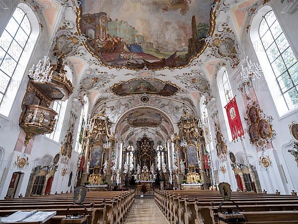 Rococo church of St. Ulrich