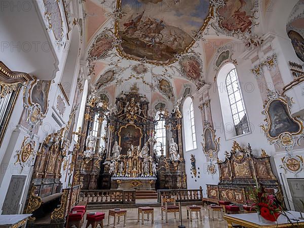 Rococo church of St. Ulrich