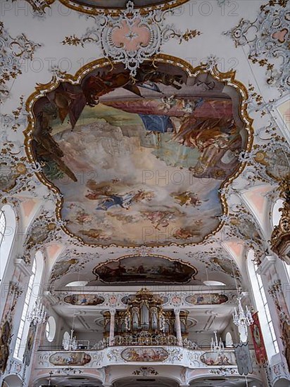 Rococo church of St. Ulrich