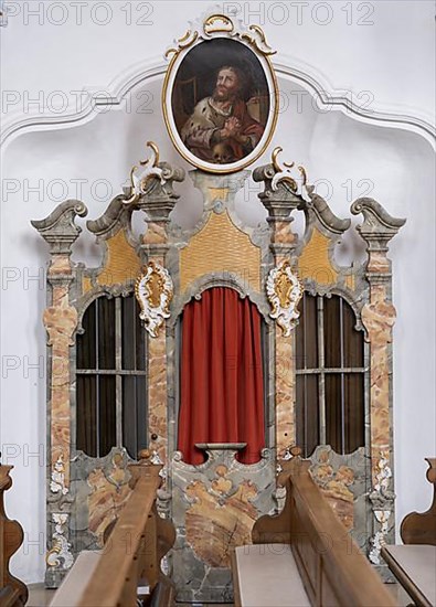 Rococo church of St. Ulrich