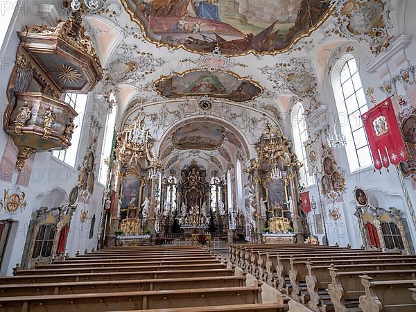 Rococo Church of St. Ulrich in Seeg