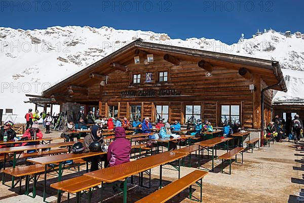 Mountain hut Sonn Alpin 2600m