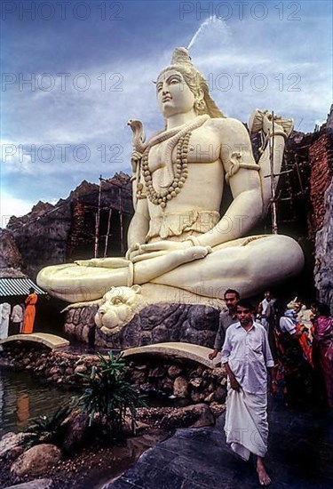 65 feet tall Lord Shiva in Shivoham Shiva Temple