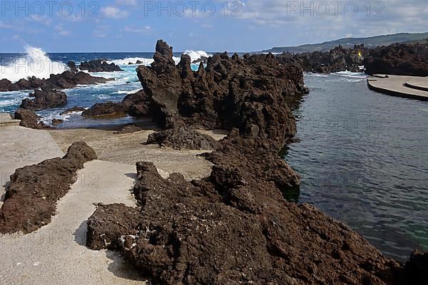 Lava pool